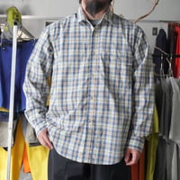 old mont-bell plaid shirt