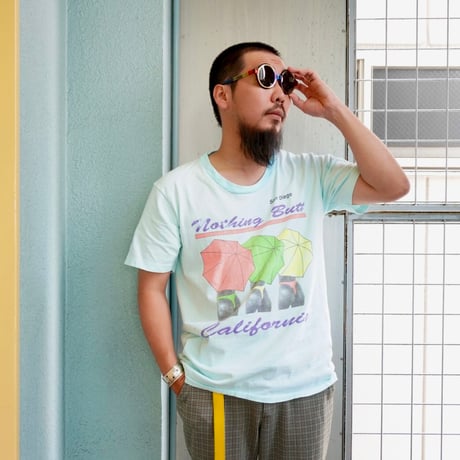 good print Tee  Feel the summer