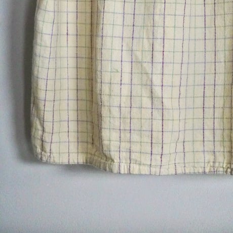 old mont-bell  Guatemalan Hand Woven shirts S/S