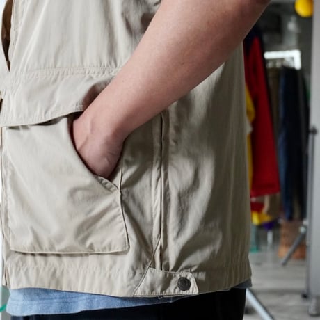 old mont-bell trekking vest