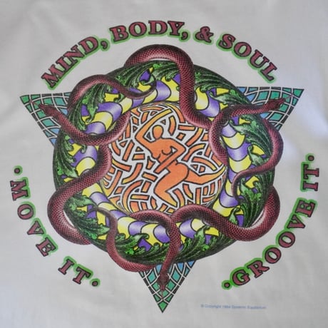 good print Tee MIND,BODY,&SOUL