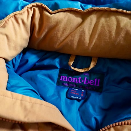 old mont-bell down jacket