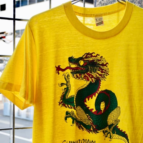 good print Tee  dragon