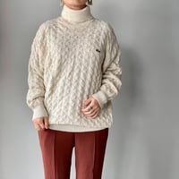 lacoste turtle knit