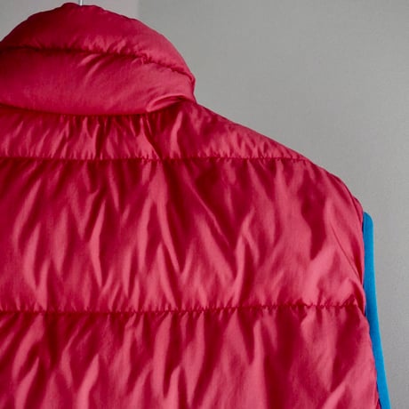 old mont-bell down vest  reversible