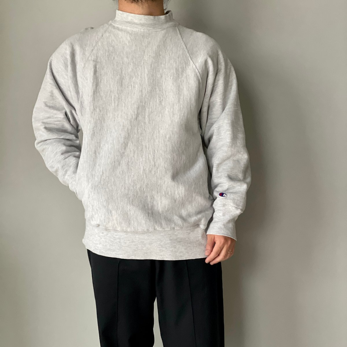 champion Reverse weave mock neck HIGE OSAKA O