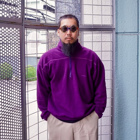 old mont-bell half zip fleece made in USA