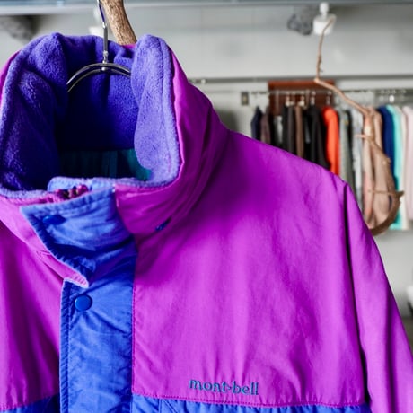 old mont-bell good color nylon jkt