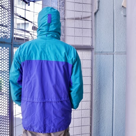 old mont-bell good color nylon jkt
