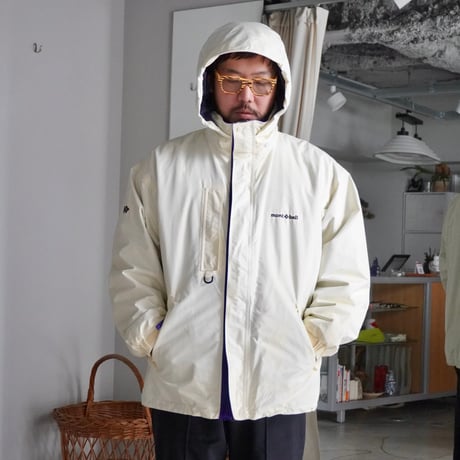 old mont-bell nylon jacket