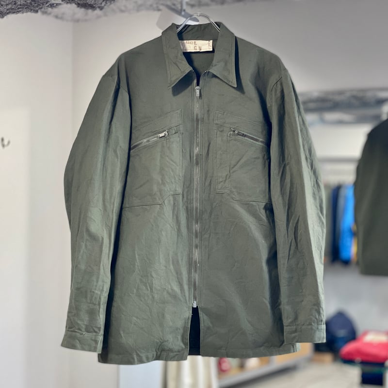 ジャケット・アウター FRENCH MILITARY M-41 MECHANIC JACKET 40's] French Army M41 MECHANIC JACKET