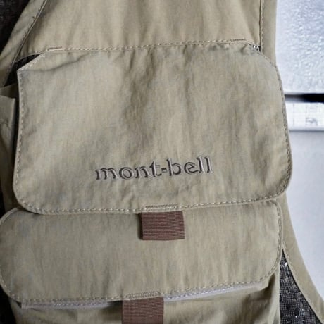 old mont-bell fishing vest