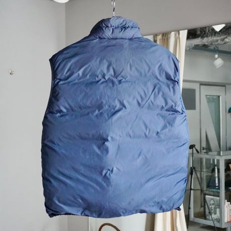 old mont-bell down vest reversible