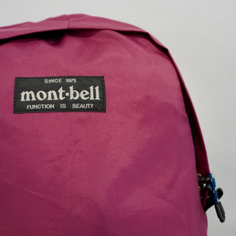 used 90s oldmont-bellパッカブルナイロンバックパックパープル mont-bellオールド モンベル 90s パッカブル バックパック