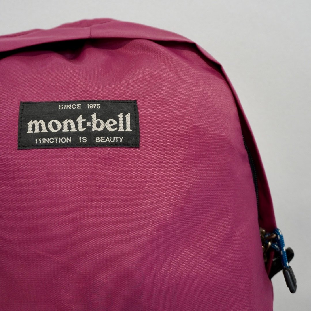 old mont-bell pocketable day pack Burgundy | H