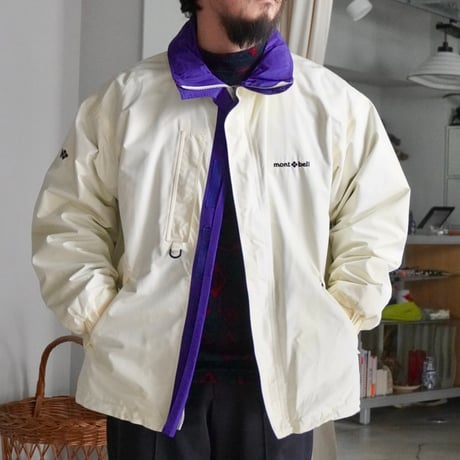 old mont-bell nylon jacket