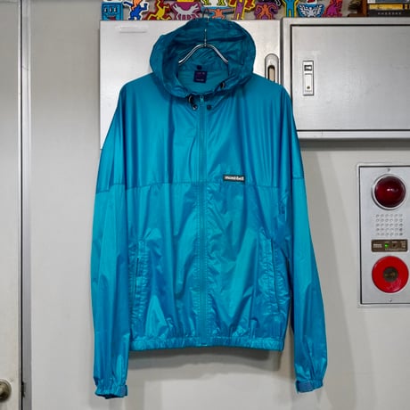 old mont-bell nylon jacket
