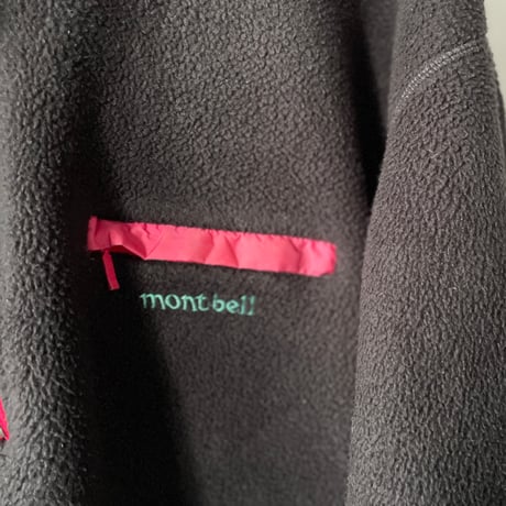 old mont-bell fleece with nylon jkt