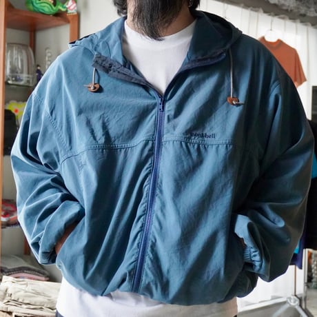 old mont-bell zip hoodie jkt