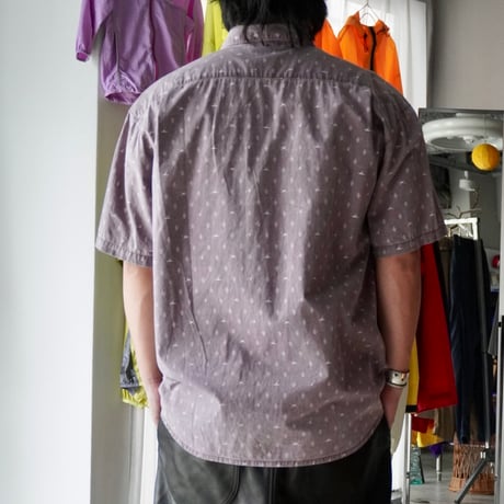 old mont-bell  winds all pattern shirts