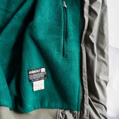 old mont-bell nylon fleece jacket