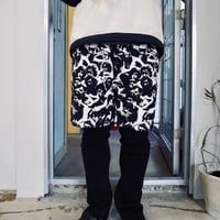 woodstock print shorts