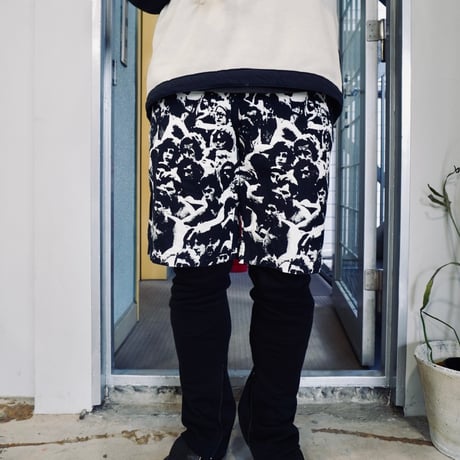 woodstock print shorts