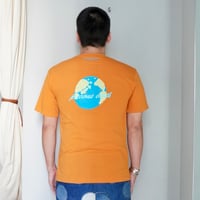 old mont-bell good print Tee