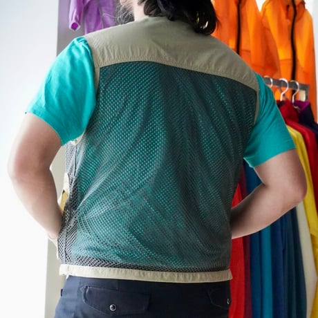 old mont-bell mesh vest