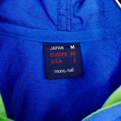 old mont-bell zip hoodie jkt
