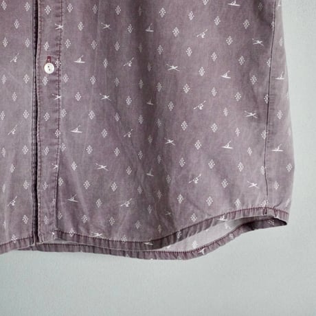 old mont-bell  winds all pattern shirts