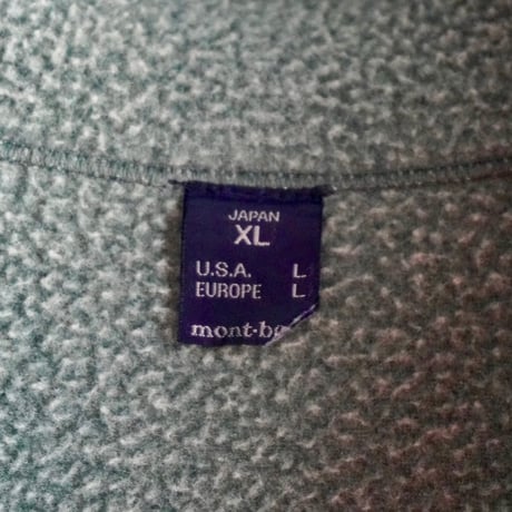old mont-bell fleece Tyrolean