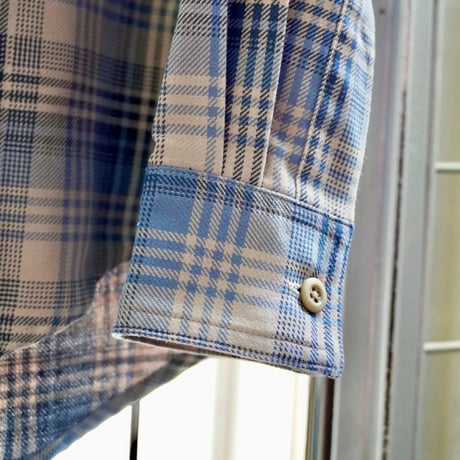 old mont-bell plaid shirt