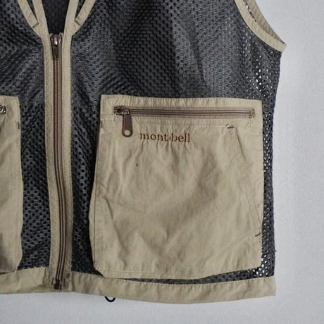 old mont-bell mesh vest