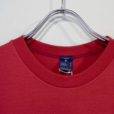 old mont-bell good print Tee