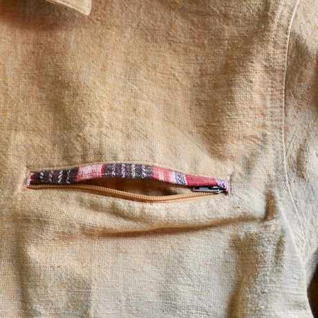 old mont-bell Guatemala zip shirt