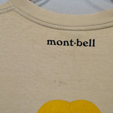 old mont-bell good print Tee