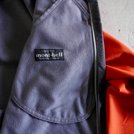 old mont-bell soft shell jacket cycling