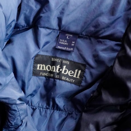 old mont-bell down jacket
