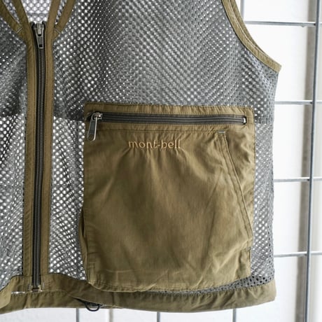 old mont-bell mesh vest