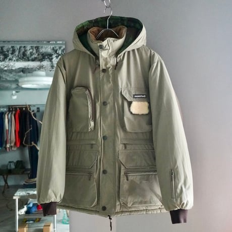 old mont-bell fishing jacket reversible  1