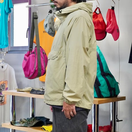 old mont-bell nylon anorak