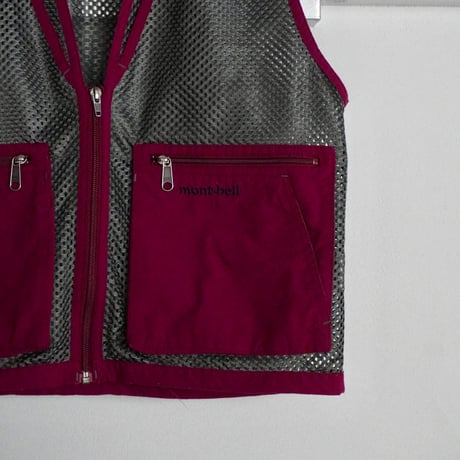 old mont-bell mesh vest