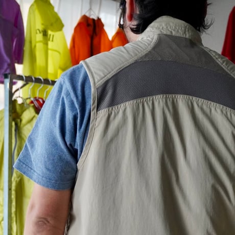 old mont-bell trekking vest