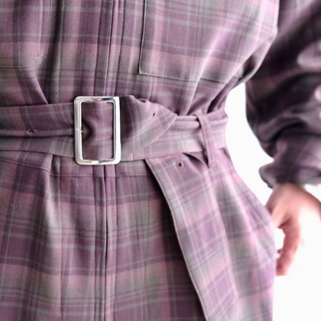 N.C.  "A.R SUIT"  brown plaid