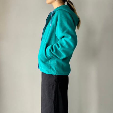 old mont-bell fleece parka