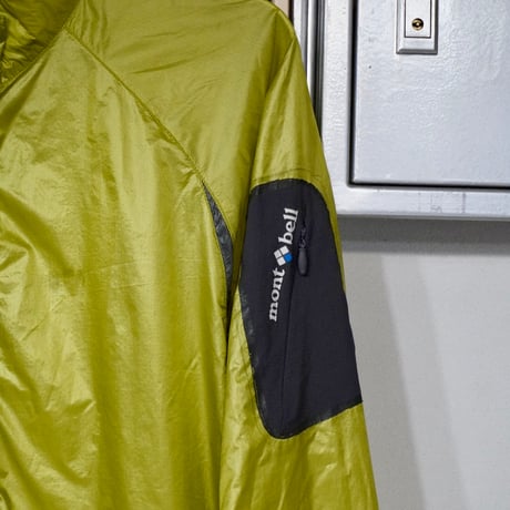 old mont-bell light weight nylon jacket