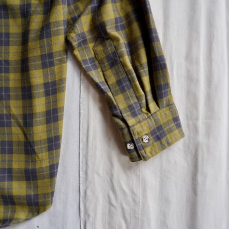 old mont-bell plaid shirt