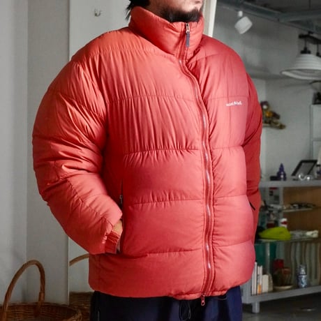 old mont-bell down jacket