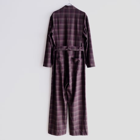 N.C.  "A.R SUIT"  brown plaid